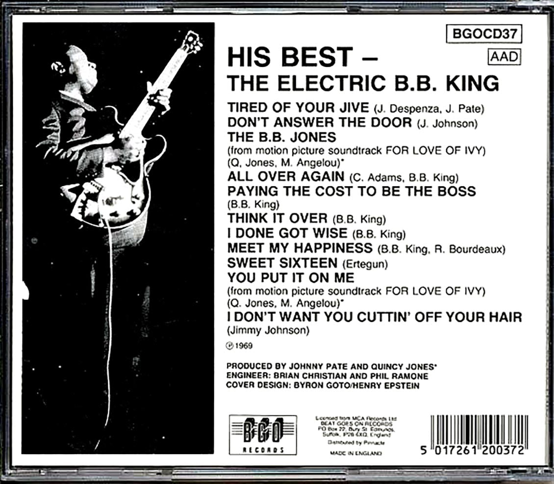 BB King - His Best: The Electric BB King [New CD]