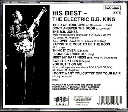 BB King - His Best: The Electric BB King [New CD]