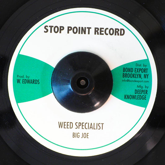 Big Joe - Weed Specialist  /  Version (rhythm: "Heaven & Earth") [New] [New Vinyl 7"]