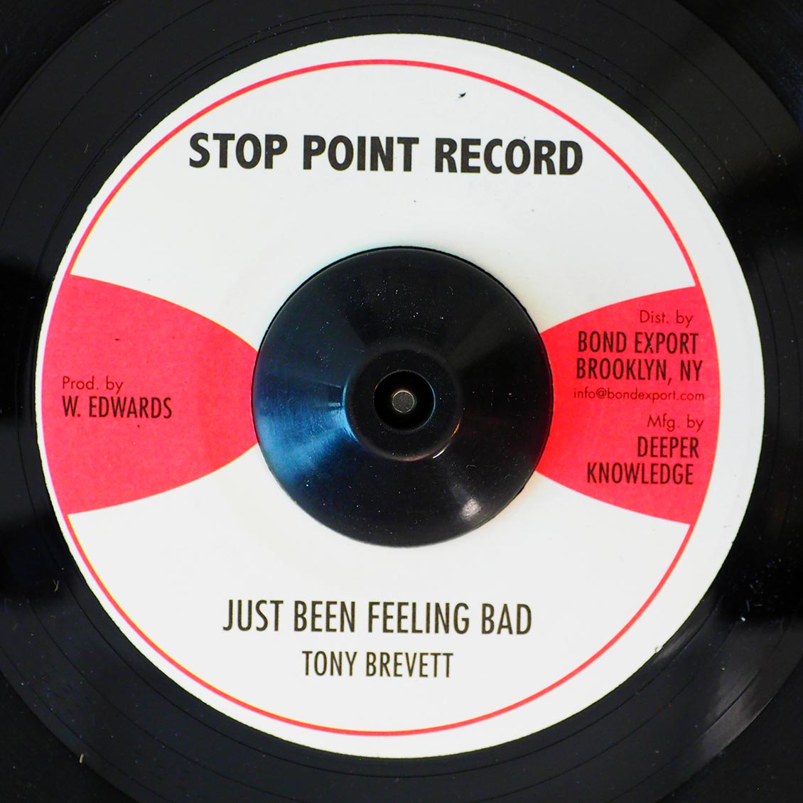Tony Brevett - Just Been Feeling Bad  /  Version (rhythm: "Heaven & Earth") [New] [New Vinyl 7"]