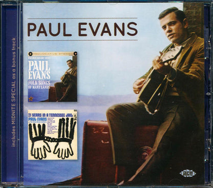 Paul Evans - Folk Songs Of Many Lands + 21 Years In A Tennessee Jail (30 tracks) [New CD]
