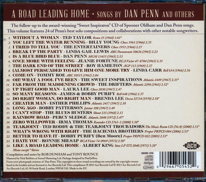 Various - A Road Leading Home: Songs By Dan Penn And Others (24 tracks) [New CD]