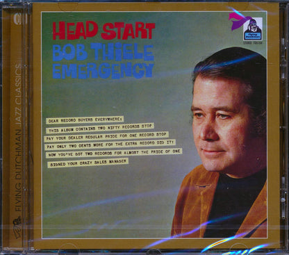 Bob Thiele Emergency - Head Start [New CD]