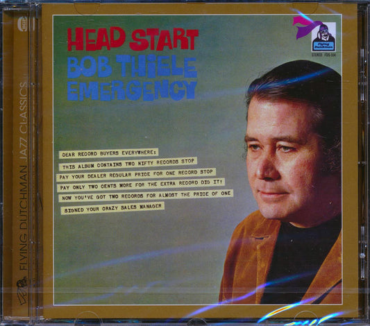Bob Thiele Emergency - Head Start [New CD]