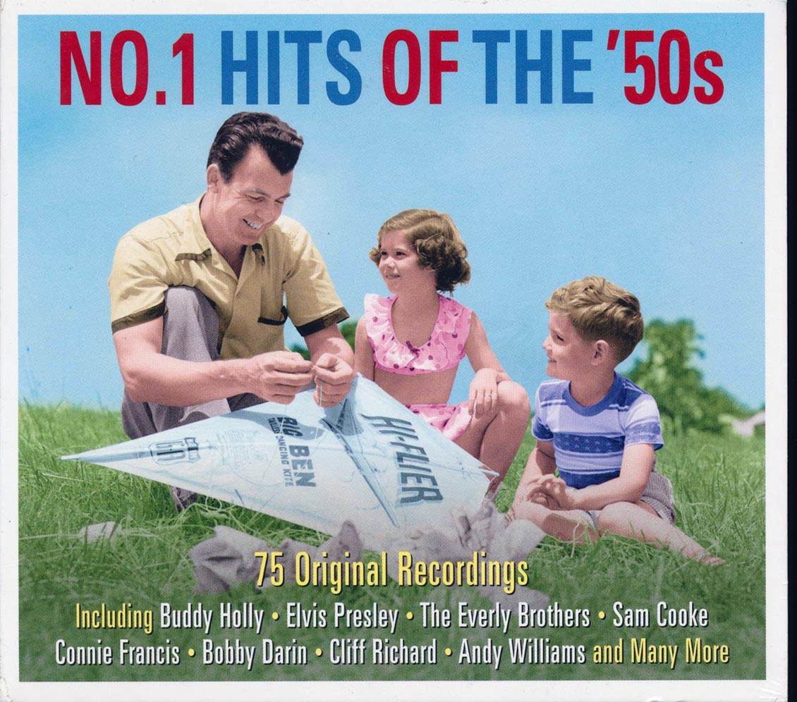Various - Number 1 Hits Of The 50s (75 tracks) (3xCD) (deluxe 3-fold digipak) [New CD]