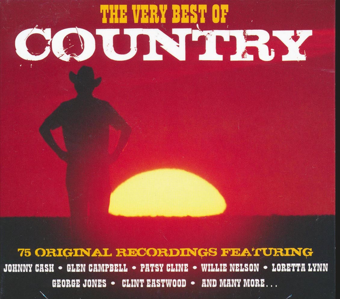 Various - The Very Best Of Country (75 tracks) (3xCD) (deluxe 3-fold digipak) [New CD]