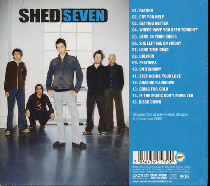 Shed Seven - See Youse At The Barras: Live In Concert [New CD]
