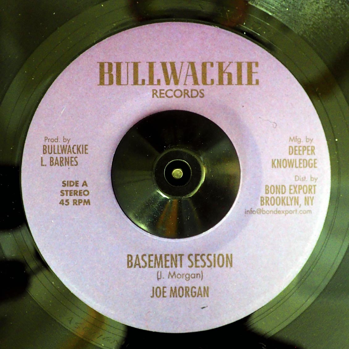 Joe Morgan - Basement Session  /  Reckless Breed - Basement Scrub [New Vinyl Record 7" Single]