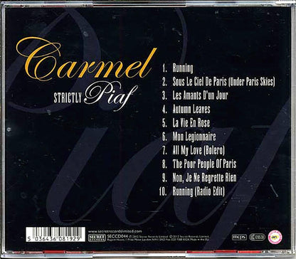 Carmel - Strictly Piaf [New CD]