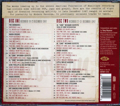 Various - Beating The Petrillo Ban: The Late December 1947 Modern Sessions (49 tracks) (2xCD) [New CD]