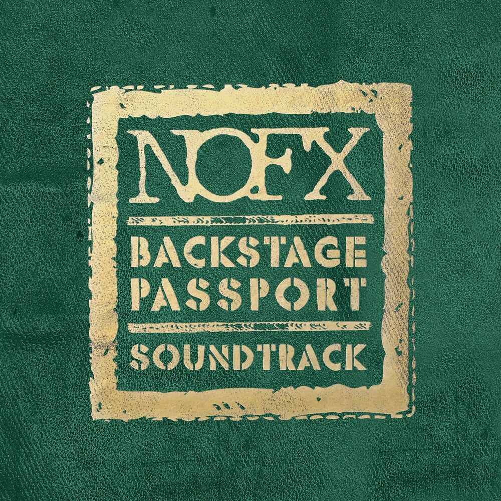 NOFX - Backstage Passport Soundtrack [CD] [New CD]