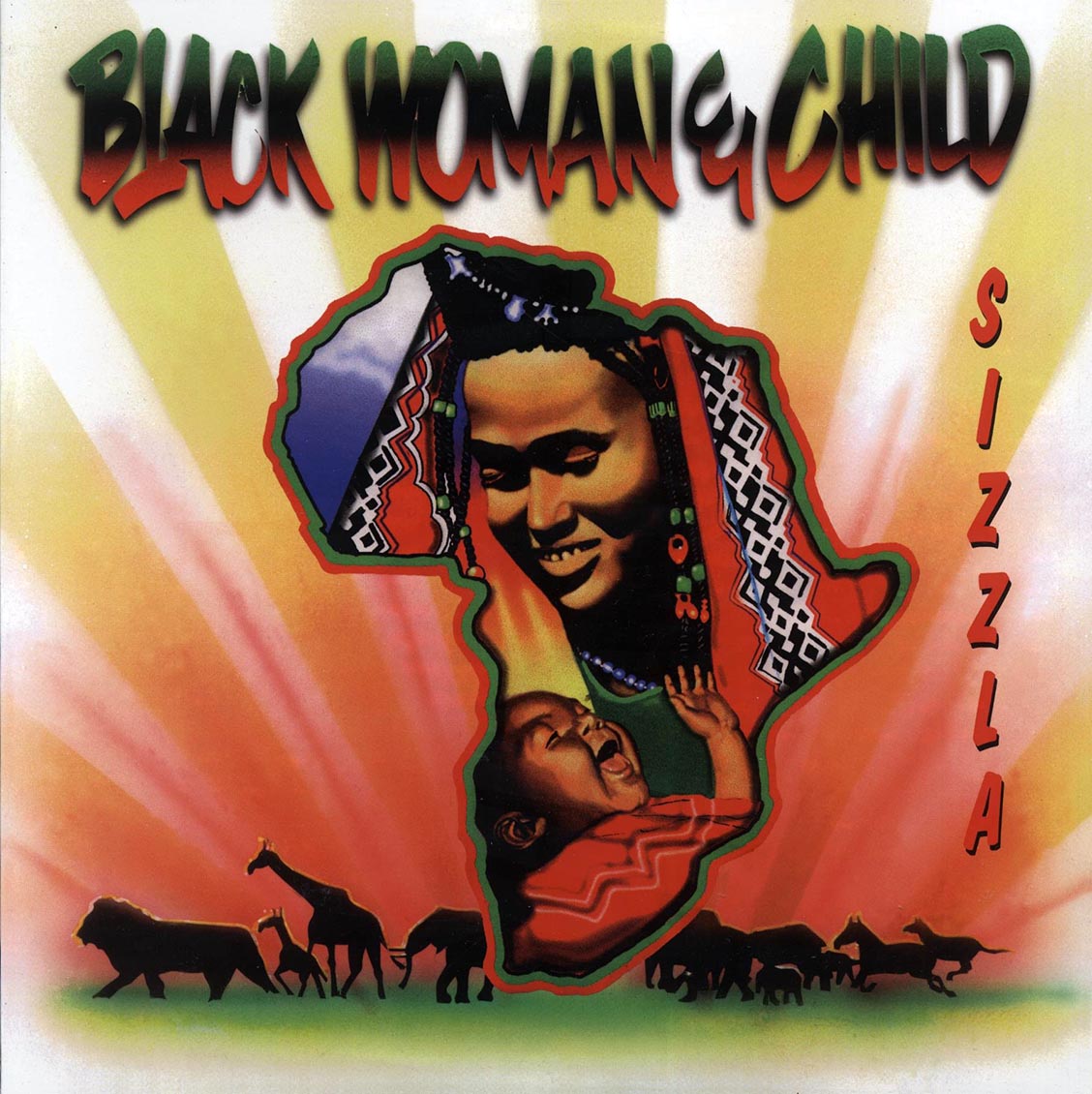 Sizzla - Black Woman & Child [New Vinyl Record LP]