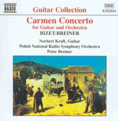Norbert Kraft - Carmen Concerto for Guitar & Orchestra Music CD