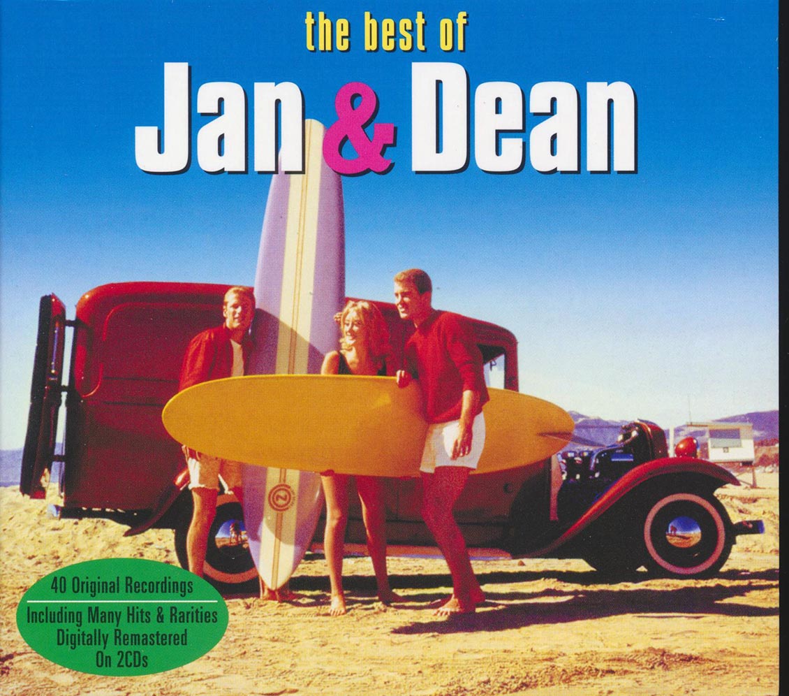 Jan & Dean - The Best Of Jan & Dean (40 tracks) (2xCD) (deluxe 3-fold digipak) [New CD]