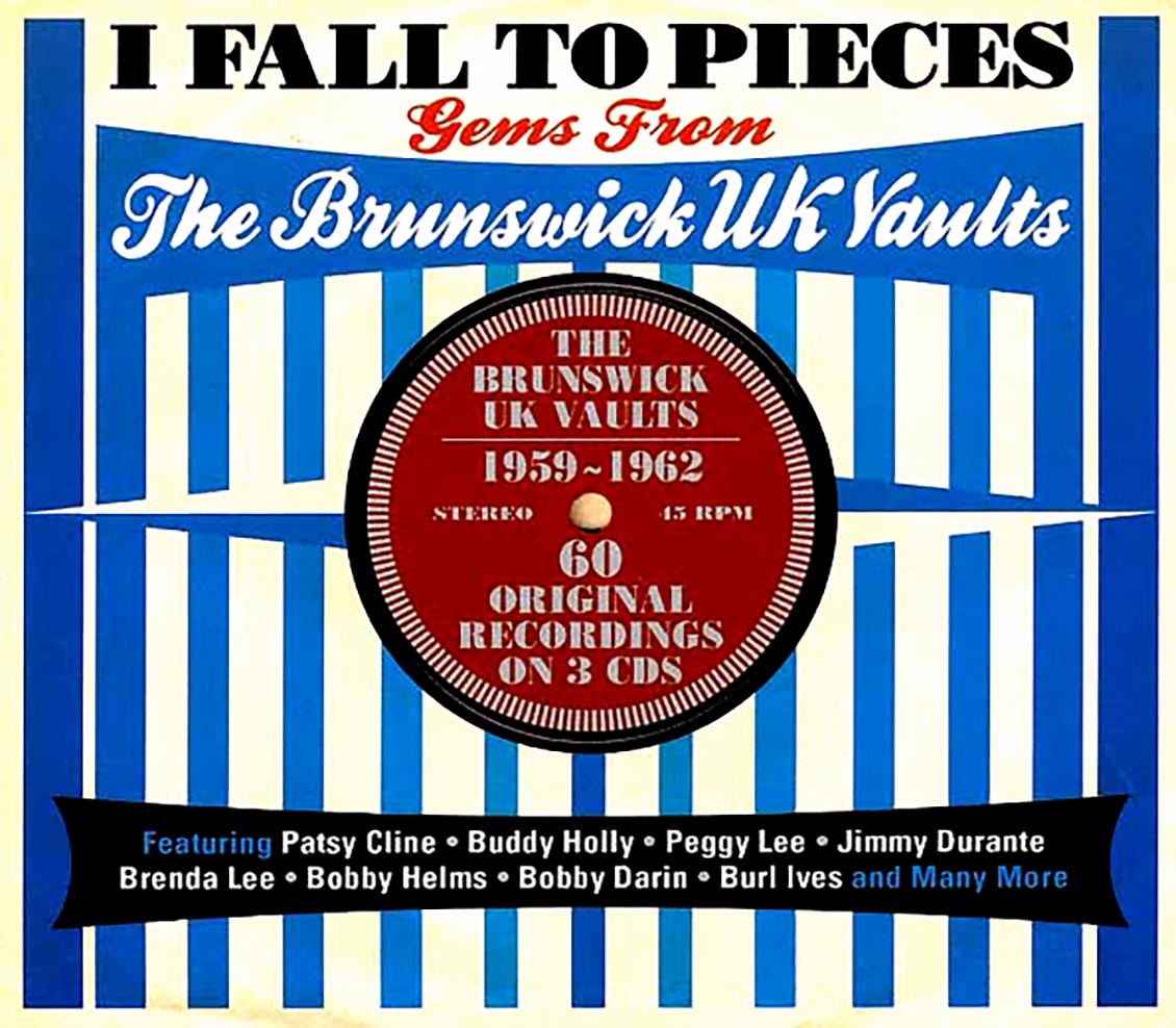 Various - I Fall To Pieces: Gems From The Brunswick UK Vaults 1959-1962 (60 tracks) (3xCD) (deluxe 3-fold digipak) [New CD]