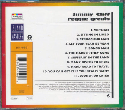 Jimmy Cliff - Reggae Greats [New CD]