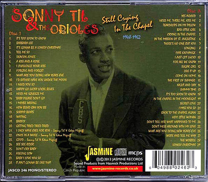 Sonny Til & The Orioles - Still Crying In The Chapel 1948-1962 (57 tracks) (2xCD) [New CD]