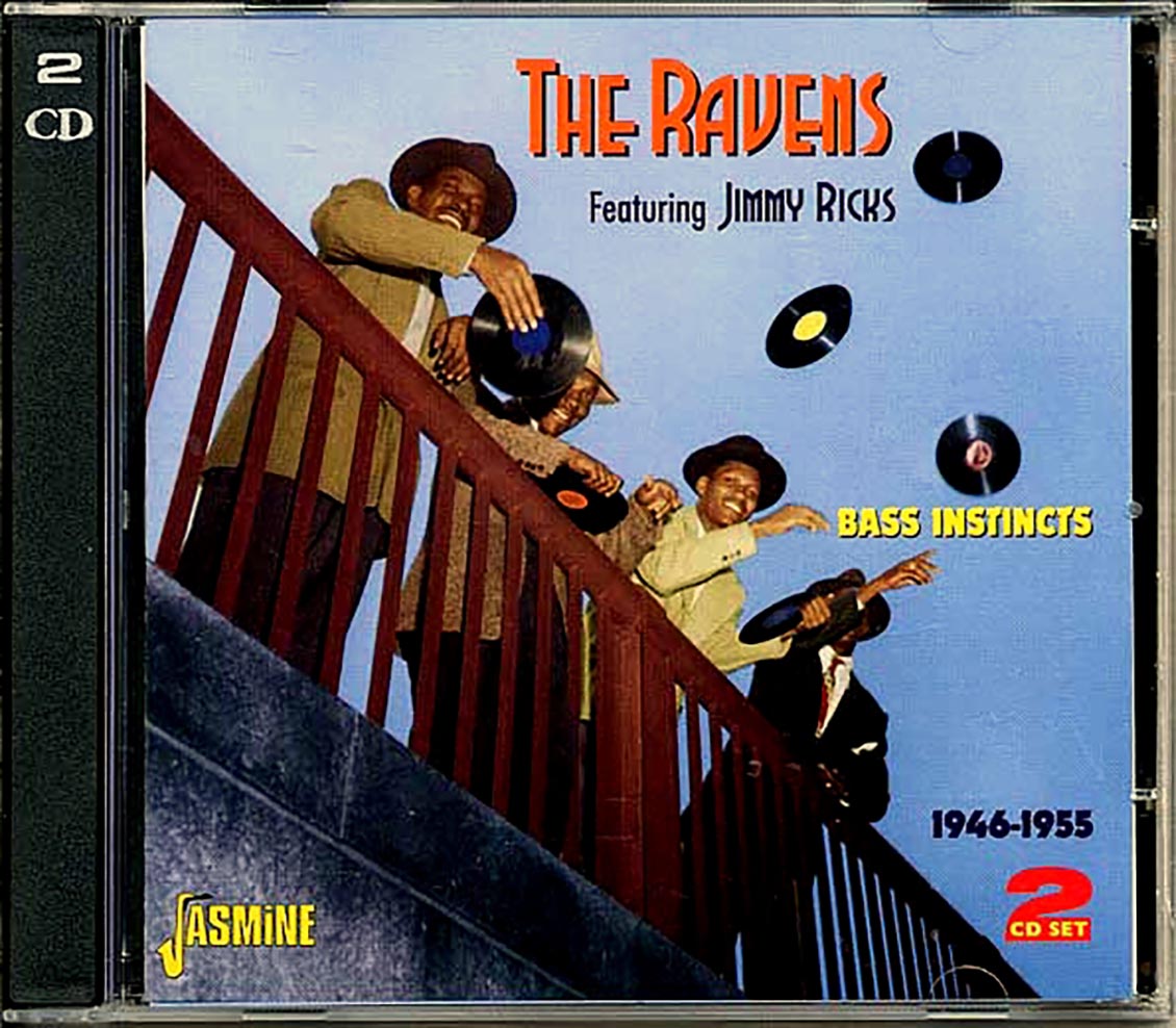 The Ravens - Bass Instincts: The Ravens Featuring Jimmy Ricks 1946-1955 (55 tracks) (2xCD) [New] [New CD]