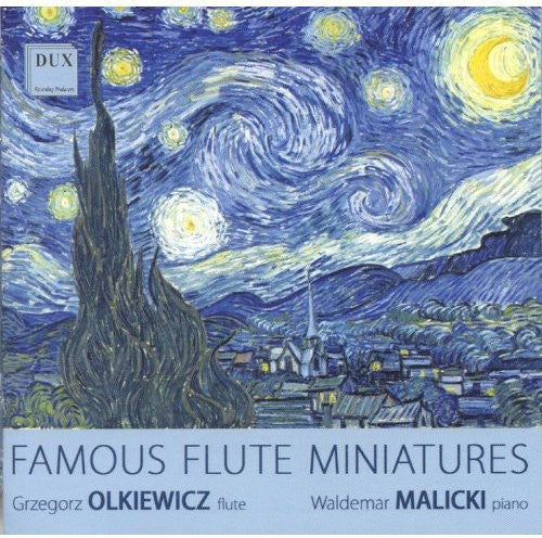 Gluck / Ravel / Malicki / Olkiewicz / Pederecki - Famous Flute Miniuatures Music CD