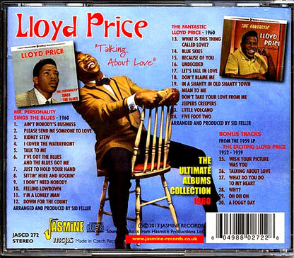 Lloyd Price - Talking About Love: The Ultimate Albums Collection 1960 (30 tracks) [New CD]