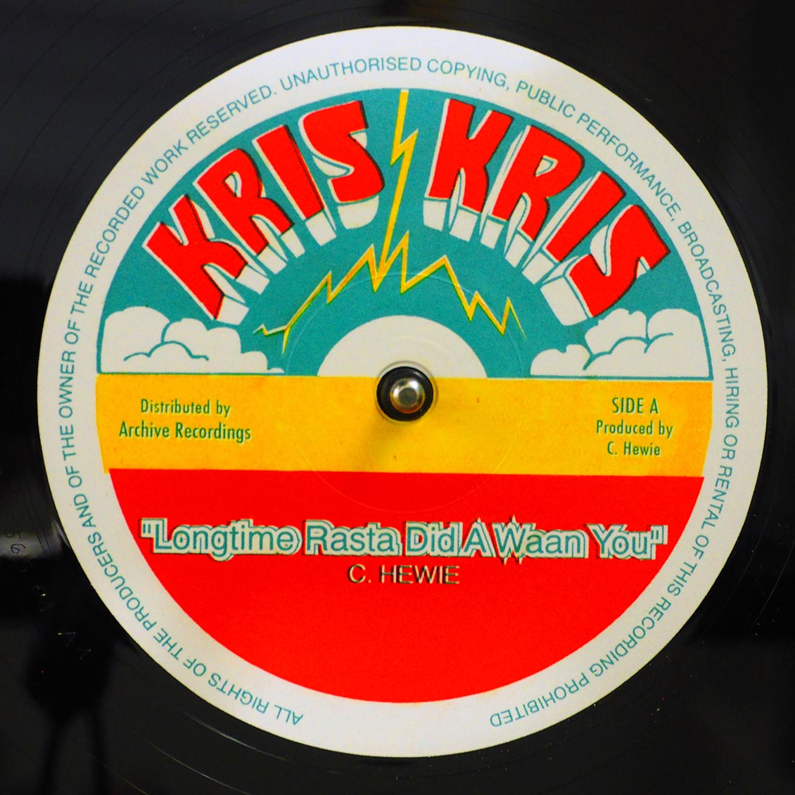 Chris Hewie - Longtime Rasta Did A Waan You  /  Version [New Vinyl Record 12" Single]
