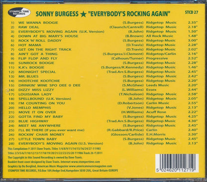 Sonny Burgess - Stomper Time Records Presents: Everybodys Rocking Again [New CD]