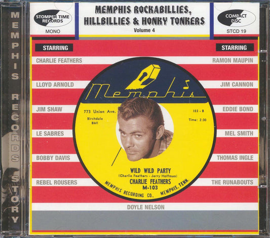Various - Memphis Rockabillies, Hillbillies & Honky Tonkers, Volume 4: Memphis Records Story [New CD]