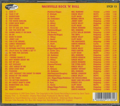 Various - Stomper Time Records Presents: Nashville Rock N Roll: The Murray Nash Recordings [New CD]