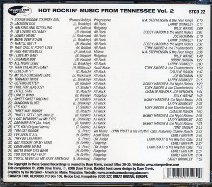 Various - Hot Rockin' Music From Tennessee, Volume 2: The Westwood Recording Company Story [New CD]