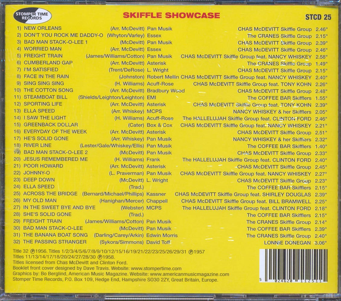 Chas McDevitt, Various - Skiffle Showcase [New CD]