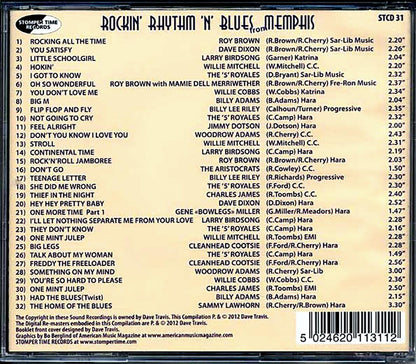 Various - Stomper Time Records Presents: Rockin' Rhythm N Blues From Memphis [New CD]