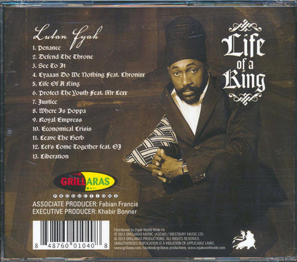 Lutan Fyah - Life Of A King [New CD]