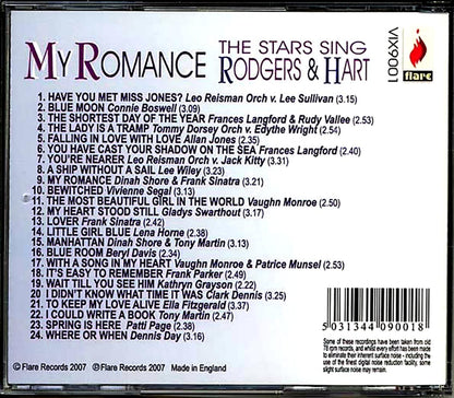 Tommy Dorsey, Frank Sinatra, Dinah Shore, Patti Page, Etc. - My Romance: The Stars Sing Rodgers & Hart [New CD]