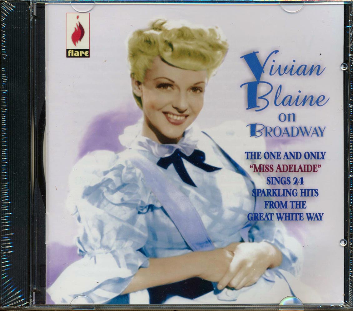 Vivian Blaine - Vivian Blaine On Broadway (24 tracks) [New] [New CD]