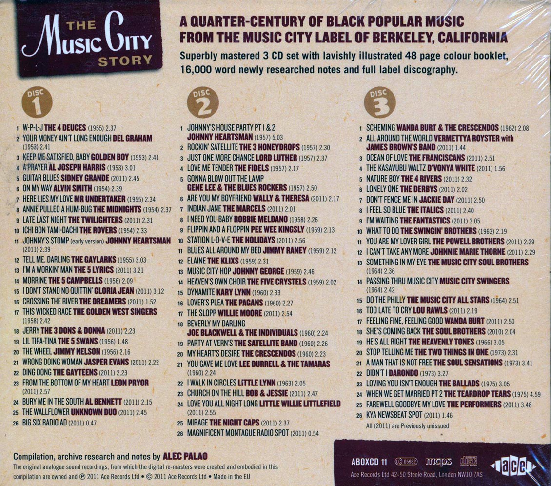 Various - The Music City Story (78 tracks) (3xCD) [New CD]