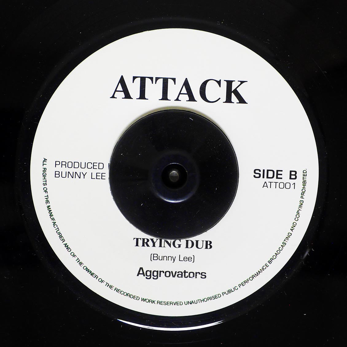 Barry Brown - Trying Youth Man  /  The Aggrovators - Version [New Vinyl 7"]