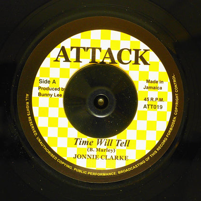Johnny Clarke - Time Will Tell  /  The Aggrovators - Drums Of Africa (rhythm: "Bob Marley - Time Will Tell") [New Vinyl 7"]