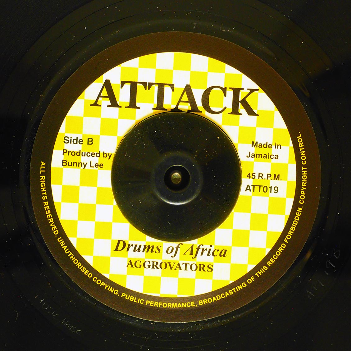 Johnny Clarke - Time Will Tell  /  The Aggrovators - Drums Of Africa (rhythm: "Bob Marley - Time Will Tell") [New Vinyl 7"]