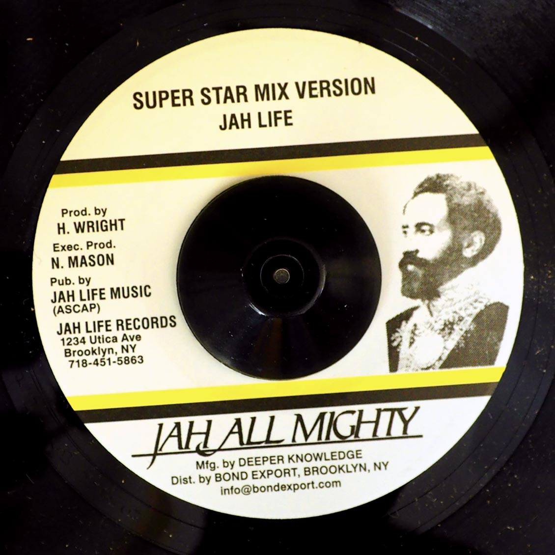 Tinga Stewart - Babylon Falling  /  Jah Life - Super Star Mix Version (rhythm: "Babylon Falling") [New Vinyl 7"]