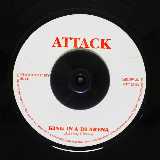 Johnny Clarke - King In A Di Arena  /  Version (rhythm: "Death In The Arena") (UK press) [New Vinyl Record 7" Single]