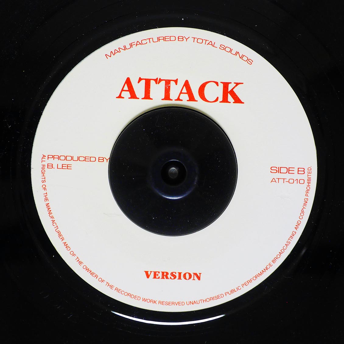 Johnny Clarke - King In A Di Arena  /  Version (rhythm: "Death In The Arena") (UK press) [New Vinyl 7"]
