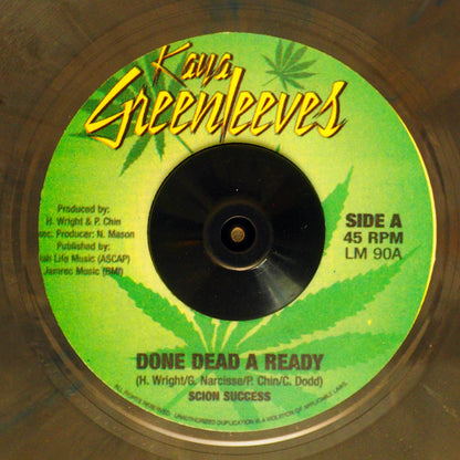 Scion Success - Done Dead A Ready  /  Version (rhythm: "Death In The Arena") [New Vinyl 7"]