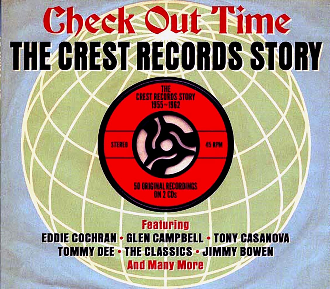 Various - Check Out Time: The Crest Records Story 1955-1962 (50 tracks) (2xCD) (deluxe 3-fold digipak) [New CD]