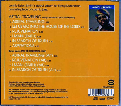 Lonnie Liston Smith - Astral Travelling [New CD]