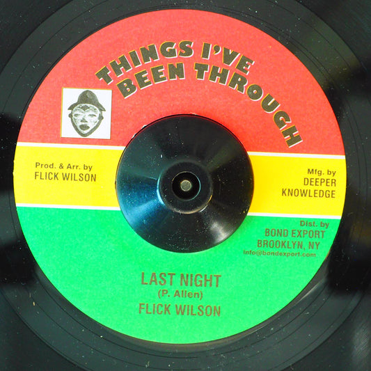 Flick Wilson - Last Night  /  Version [New] [New Vinyl 7"]