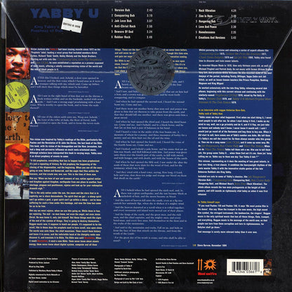 Yabby You - King Tubby's Prophesy Of Dub (180g) [New Vinyl Record LP]