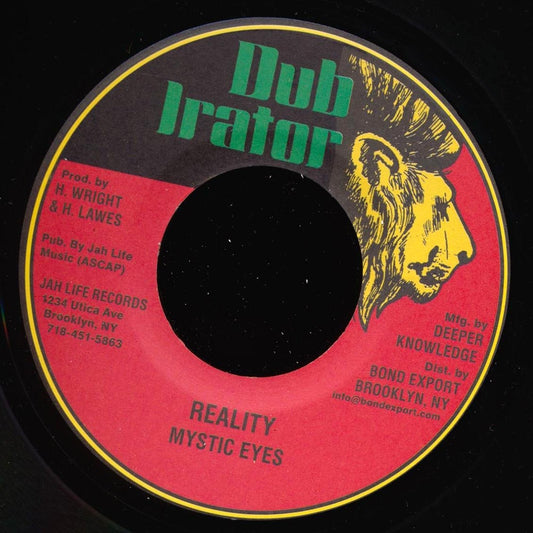 Mystic Eyes - Reality  /  Version [New] [New Vinyl 7"]
