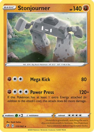 Stonjourner 111/192 - Deck Exclusives