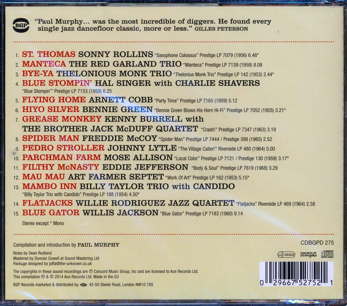 Various - Paul Murphy Presents The Return Of Jazz Club: Dancefloor Classics From The Original Jazz Dance DJ [New CD]