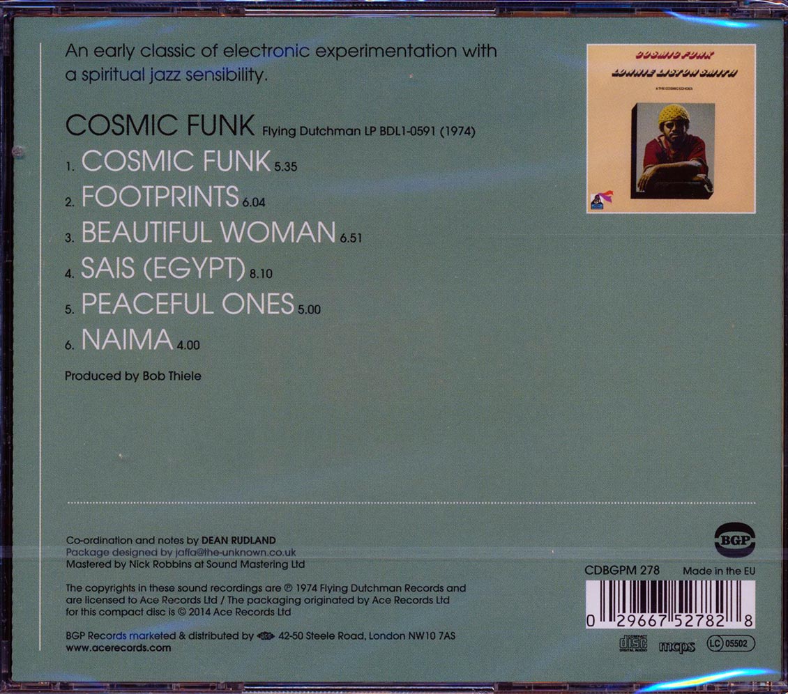 Lonnie Liston Smith - Cosmic Funk [New CD]
